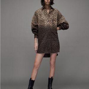 Allsaints Lily Leppo Shacket Dress